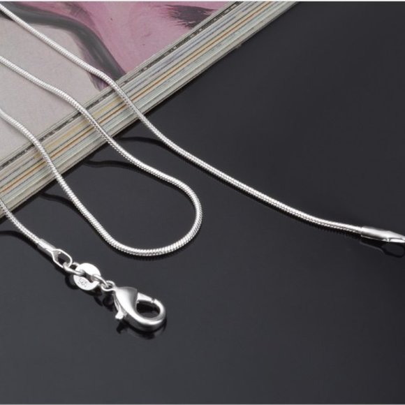 925 Sterling Silver Snake Chain - Picture 1 of 11